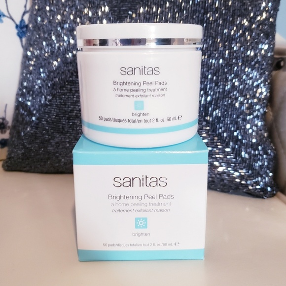 sanitas brightening peel pads